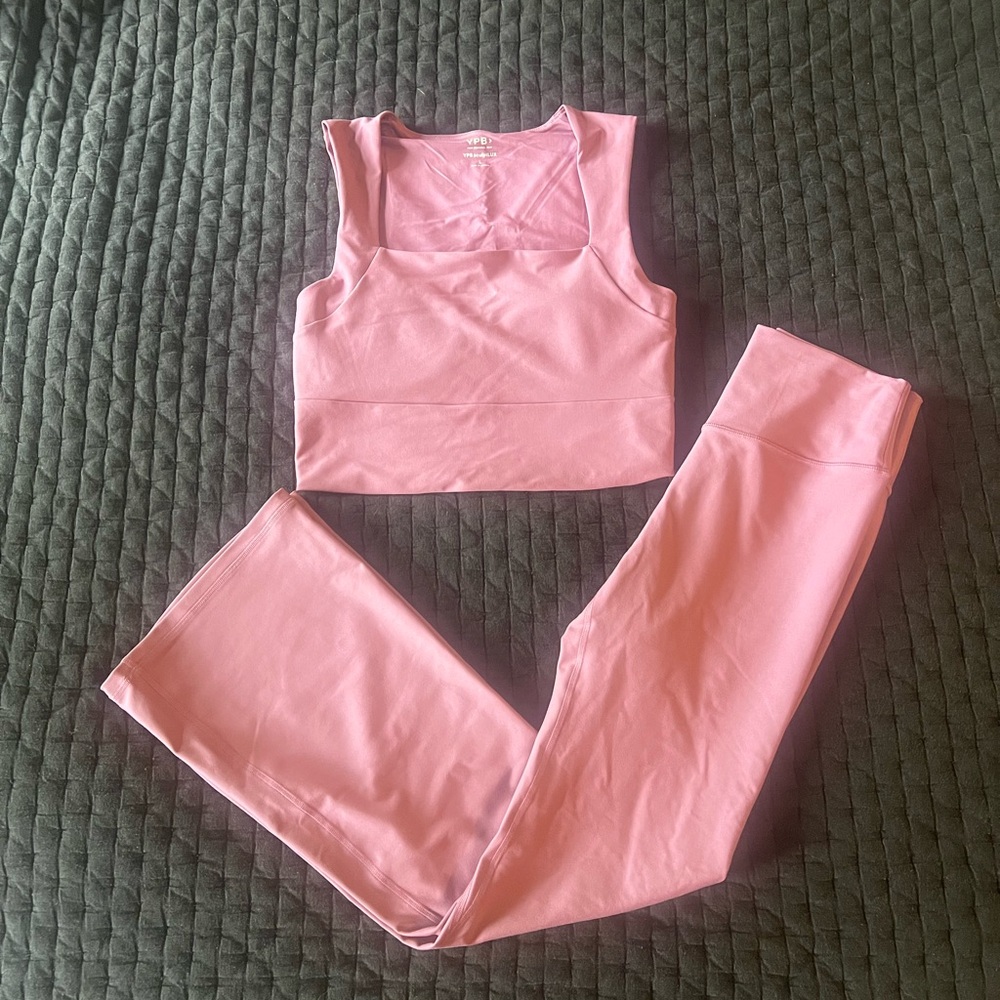 Pink Women's Workout Set